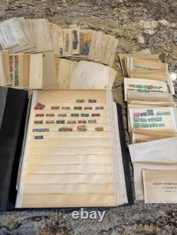 Massive Stamp Collection Too Many To Show In Pictures. Several Estate Collections