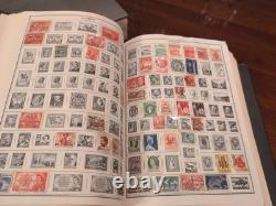 Massive Two Volume Worldwide Stamp Collection In HE HARRIS ALBUMS. Magnificent
