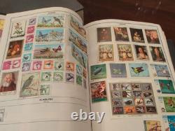 Massive Two Volume Worldwide Stamp Collection In HE HARRIS ALBUMS. Magnificent