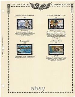 Matt's Stamps Us Scott Airmail Collection #c1-c12, C16-c116 In Album, Most Mnh
