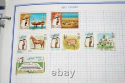Middle East A Collection Of 2,400+ Stamps Mint & Used Stored In Mystic Album