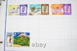 Middle East A Collection Of 2,400+ Stamps Mint & Used Stored In Mystic Album