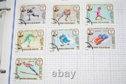 Middle East A Collection Of 2,400+ Stamps Mint & Used Stored In Mystic Album