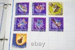 Middle East A Collection Of 2,400+ Stamps Mint & Used Stored In Mystic Album