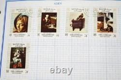 Middle East A Collection Of 2,400+ Stamps Mint & Used Stored In Mystic Album