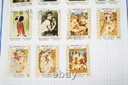 Middle East A Collection Of 2,400+ Stamps Mint & Used Stored In Mystic Album