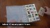 Mini Stamp Collection Album W 10 Pages Holds 150 300 Stamps