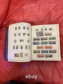 Minkus Pub Supreme Global Stamp Album 1961 Edition Volume 7 With Tons Of Stamps