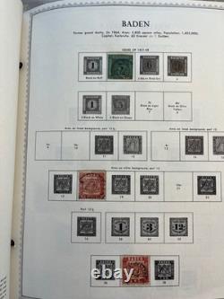 Minkus Specialty Stamp Album Germany & Colonies, 1848-1977, + 2100 stamps