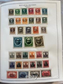 Minkus Specialty Stamp Album Germany & Colonies, 1848-1977, + 2100 stamps