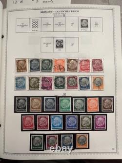 Minkus Specialty Stamp Album Germany & Colonies, 1848-1977, + 2100 stamps