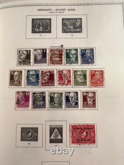 Minkus Specialty Stamp Album Germany & Colonies, 1848-1977, + 2100 stamps
