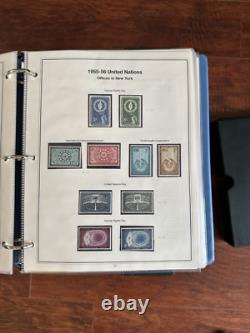 Mint Condition United Nations Stamp Collection 100% Complete Six Albums
