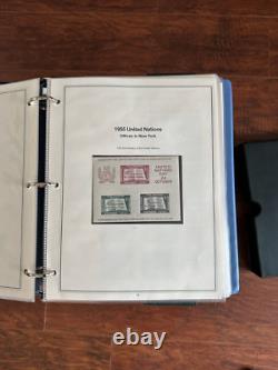 Mint Condition United Nations Stamp Collection 100% Complete Six Albums
