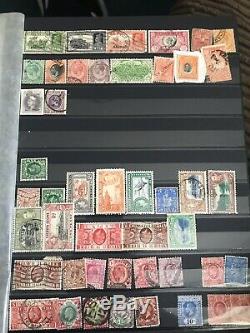 Mixed Worldwide Stamp Album Inc Penny Black Various Watermarks Collection