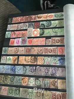 Mixed Worldwide Stamp Album Inc Penny Black Various Watermarks Collection