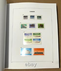 Modern MNH Canada Stamps Collection in DAVO Album III, 1986 1999