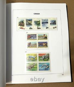 Modern MNH Canada Stamps Collection in DAVO Album III, 1986 1999
