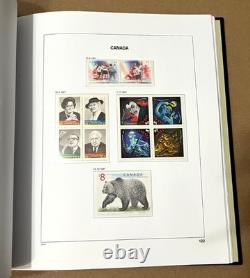 Modern MNH Canada Stamps Collection in DAVO Album III, 1986 1999