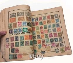 Modern Postage Stamp Album- 1,000+ Stamps Included In The Collection Read