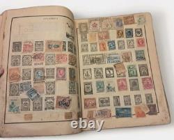 Modern Postage Stamp Album- 1,000+ Stamps Included In The Collection Read