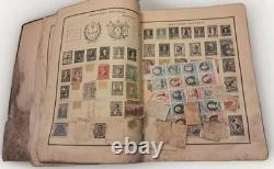 Modern Postage Stamp Album- 1,000+ Stamps Included In The Collection Read
