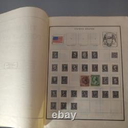 Modern Postage Stamp Album 1952 Book Scott Publications 1000+ stamps unsearched