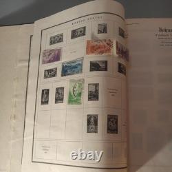 Modern Postage Stamp Album 1952 Book Scott Publications 1000+ stamps unsearched