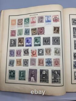 Modern Postage Stamp Album- Over 1,800 Stamps Included In The Collection