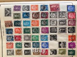 Modern postage stamp album 1933. Full collection with collective book, stamps