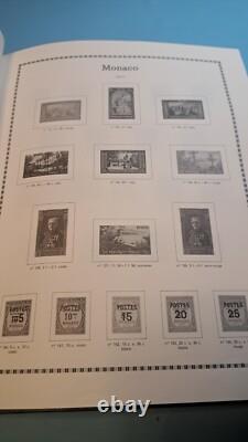 Monaco Stamps Collection In Yt Album Period 1920-1979 Most Mint Great Starter