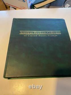 Mystic American Heirloom Collection US Stamps Albums Vol. 1-3 With1000 Stamps Qluck
