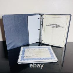 Mystic Stamp Company 1935-1984 The Heritage Collection Album With COA