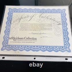 Mystic Stamp Company 1935-1984 The Heritage Collection Album With COA