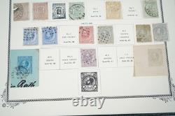 NETHERLANDS 1850s-1940s COLLECTION OF 600+ STAMPS MINT & USED IN SCOTT ALBUM