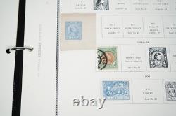 NETHERLANDS 1850s-1940s COLLECTION OF 600+ STAMPS MINT & USED IN SCOTT ALBUM