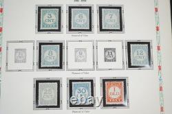 NETHERLANDS 1850s-1960s COLLECTION OF 475+ STAMPS MINT & USED IN WHITE ACE ALBUM