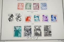 NETHERLANDS 1870s-2000s COLLECTION OF 1,175+ STAMPS MINT & USED IN SCOTT ALBUM
