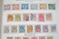 NETHERLANDS 1880s-1960s COLLECTION OF 2,050+ STAMPS STORED IN MINKUS ALBUM