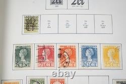 NETHERLANDS 1880s-1960s COLLECTION OF 2,050+ STAMPS STORED IN MINKUS ALBUM