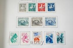 NETHERLANDS 1880s-1960s COLLECTION OF 2,050+ STAMPS STORED IN MINKUS ALBUM