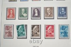 NETHERLANDS 1940s-1970s COLLECTION OF 550+ STAMPS ALL MINT IN LIGHTHOUSE ALBUM