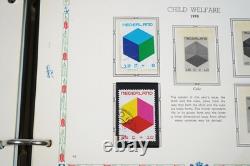 NETHERLANDS 1970s-1990s COLLECTION OF 225+ STAMPS MINT & USED IN WHITE ACE ALBUM