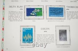 NETHERLANDS 1970s-1990s COLLECTION OF 225+ STAMPS MINT & USED IN WHITE ACE ALBUM