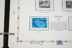NETHERLANDS 1970s-1990s COLLECTION OF 225+ STAMPS MINT & USED IN WHITE ACE ALBUM