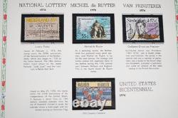NETHERLANDS 1970s-1990s COLLECTION OF 225+ STAMPS MINT & USED IN WHITE ACE ALBUM