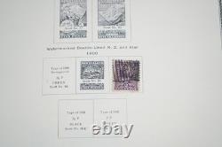 NEW ZEALAND & OCEANIA 1880s-1970s COLLECTION OF 1,000+ STAMPS IN SCOTT ALBUM