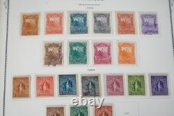 NICARAGUA 1860s-1970s COLLECTION OF 1,800+ STAMPS MINT & USED IN SCOTT ALBUM
