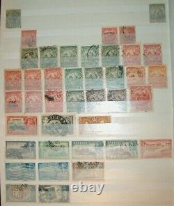 NICE Collection Of Foreign Stamps In Stock Book Mint & Used 100's Of Stamps