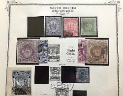 NORTH BORNEO Collection on Scott Specialty Album Pages
